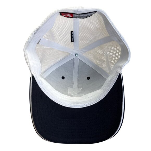 Richardson R-Active Navy & White Mesh Flexfit Hat Size SM-MD - Picture 6 of 9